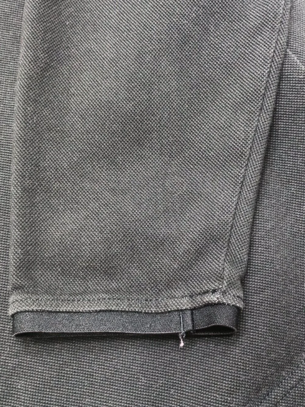 J.Crew Men’s Performance Quarter Zip Pullover Large Black COOLMAX UPF 50+